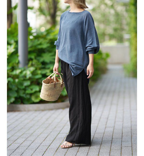 IENA LA BOUCLE「IENA LA BOUCLE リネンブロードイージーパンツ」|その他|