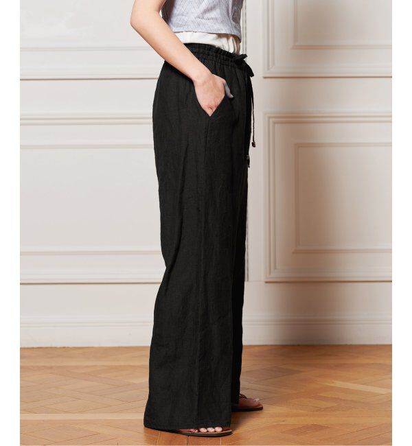IENA LA BOUCLE「IENA LA BOUCLE リネンブロードイージーパンツ」|その他|
