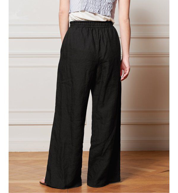 IENA LA BOUCLE「IENA LA BOUCLE リネンブロードイージーパンツ」|その他|