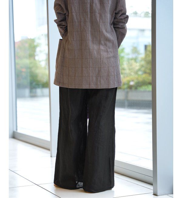 IENA LA BOUCLE「IENA LA BOUCLE リネンブロードイージーパンツ」|その他|