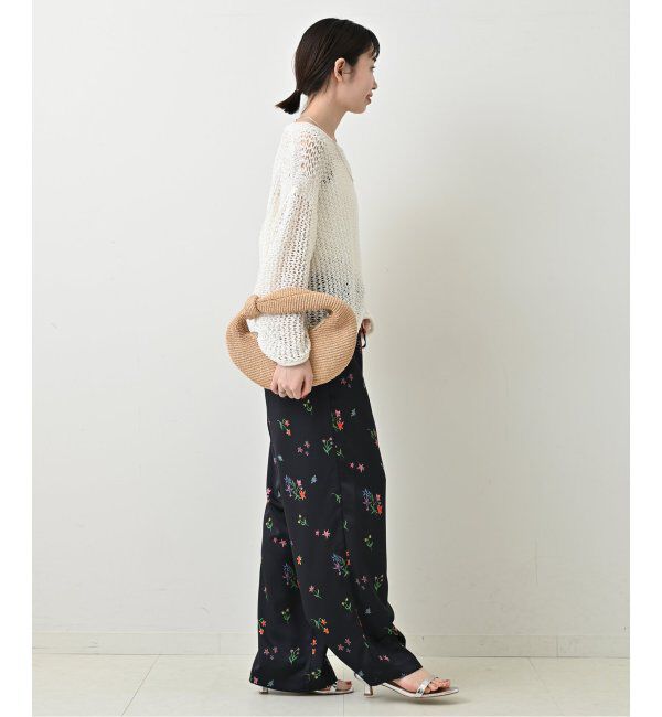 SLOBE IENA「LOGAN/ローガン SLOBE別注 メッシュプルオーバー LG-25SS09」|ニット・セーター|