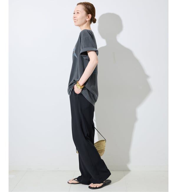 SLOBE IENA「《4サイズ展開》ピンタックセミフレアパンツ」|その他|