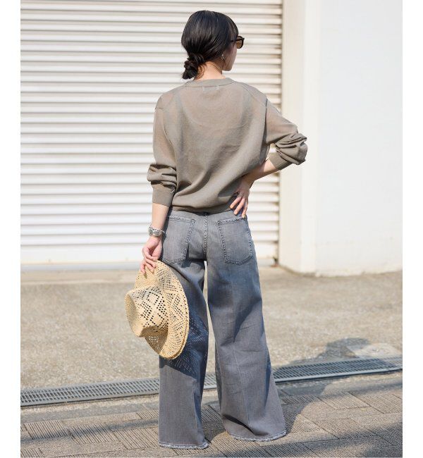 SLOBE IENA「《追加》リネン混シアーカーディガン」|カーディガン|