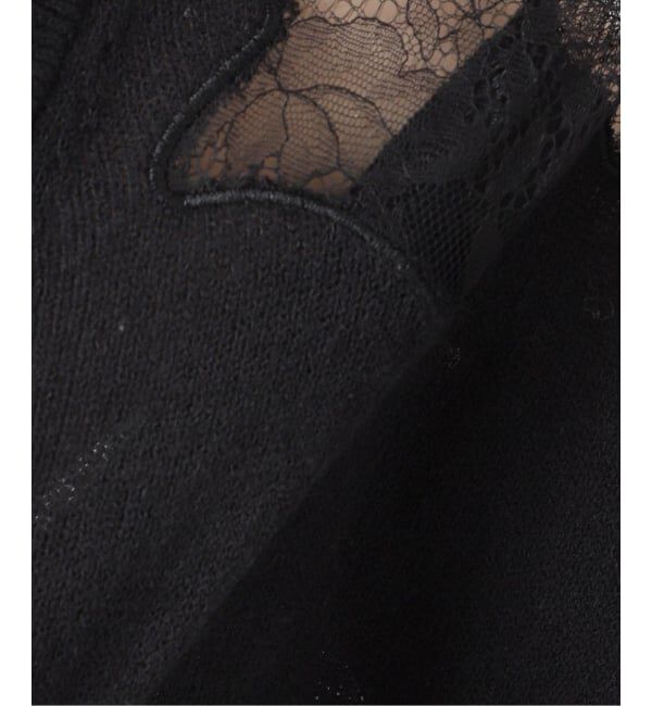 VERMEIL par iena「Cotton Boucle レースカーディガン」|カーディガン|