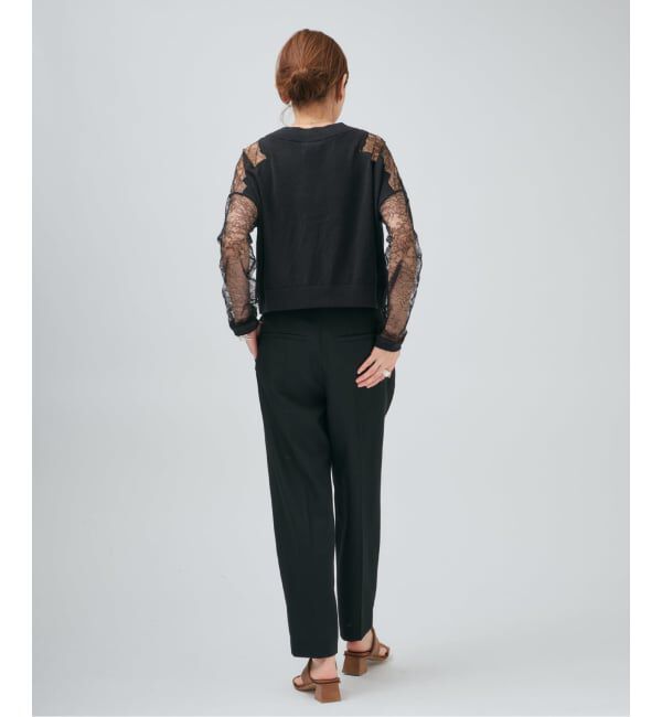 VERMEIL par iena「Cotton Boucle レースカーディガン」|カーディガン|