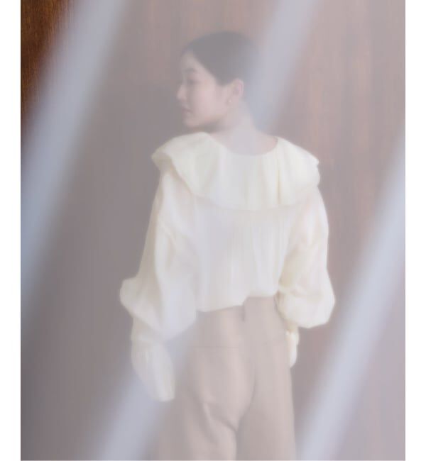 IENA「フリルピンタックブラウス」|シャツ・ブラウス|