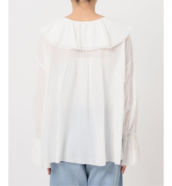 IENA「フリルピンタックブラウス」|シャツ・ブラウス|