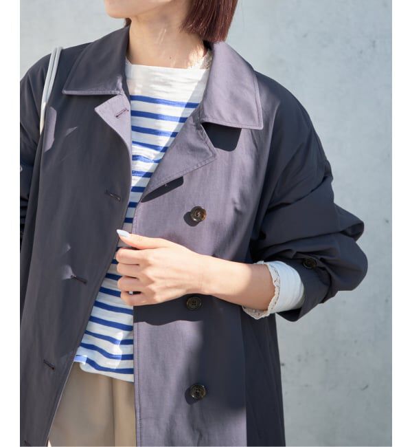 IENA「撥水ステンカラーコート」|ステンカラーコート|