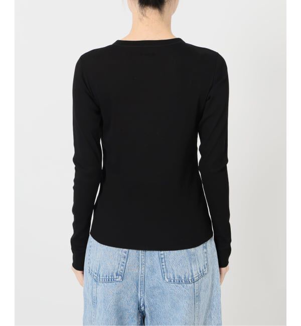 IENA LA BOUCLE「《予約》IENA LA BOUCLE コットンリブカーディガン」|カーディガン|