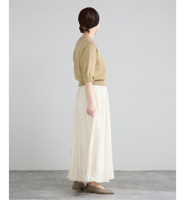 IENA「POLISHコットンプルオーバー」|ニット・セーター|