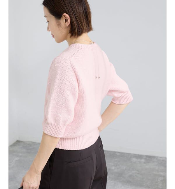 IENA「POLISHコットンプルオーバー」|ニット・セーター|