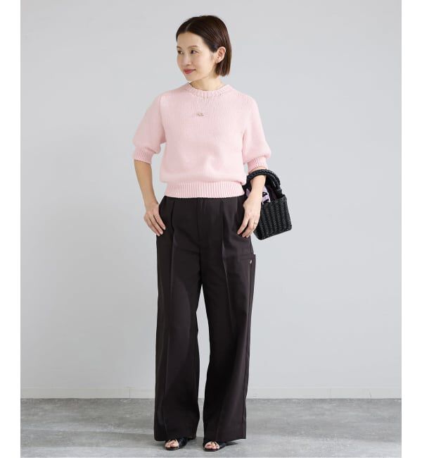 IENA「POLISHコットンプルオーバー」|ニット・セーター|