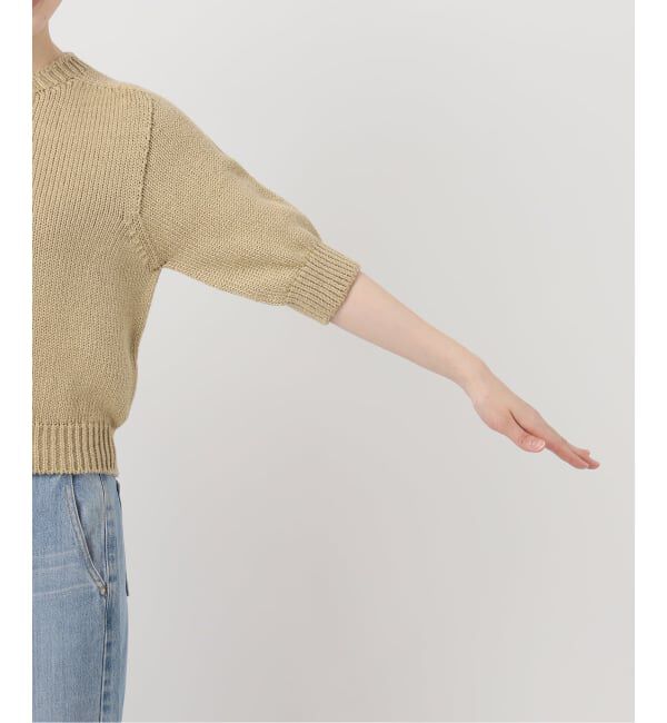 IENA「POLISHコットンプルオーバー」|ニット・セーター|