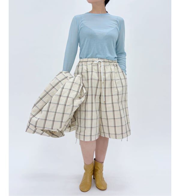 IENA LA BOUCLE「《追加予約》IENA LA BOUCLE 水撚りガスフライスクルーロングTシャツ」|Tシャツ・カットソー|