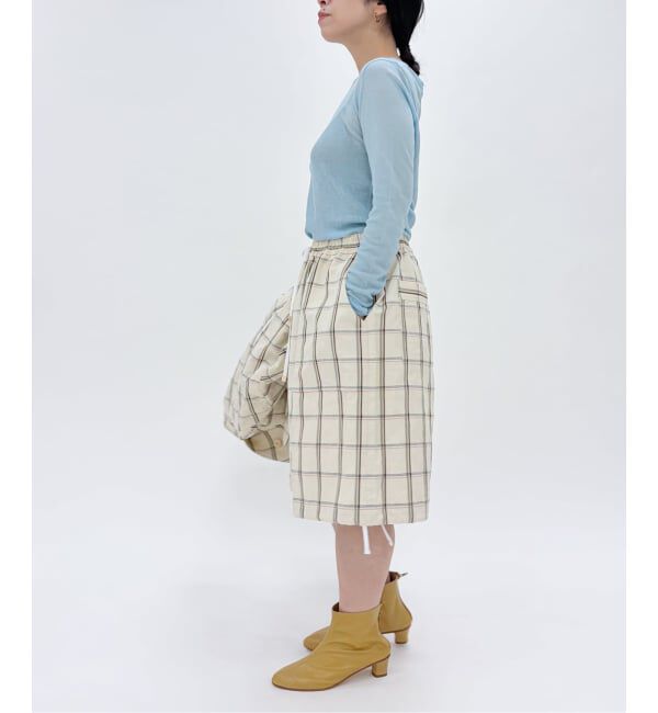 IENA LA BOUCLE「《追加予約》IENA LA BOUCLE 水撚りガスフライスクルーロングTシャツ」|Tシャツ・カットソー|