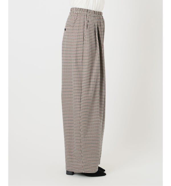 IENA「THE M ワイドタックパンツ」|その他|