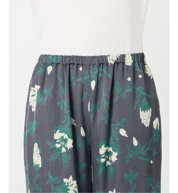 IENA「Deveauxボタニカルフラワープリントパンツ」|その他|