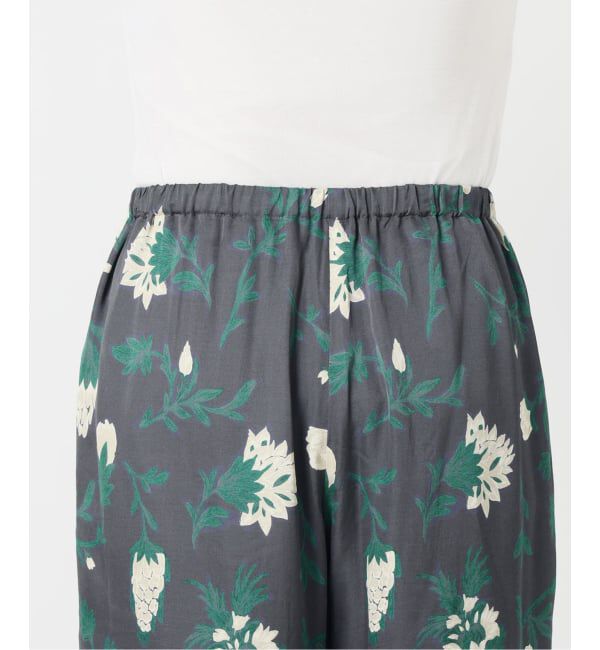 IENA「Deveauxボタニカルフラワープリントパンツ」|その他|