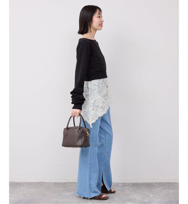 SLOBE IENA「レースペプラムキャミソール」|キャミソール|