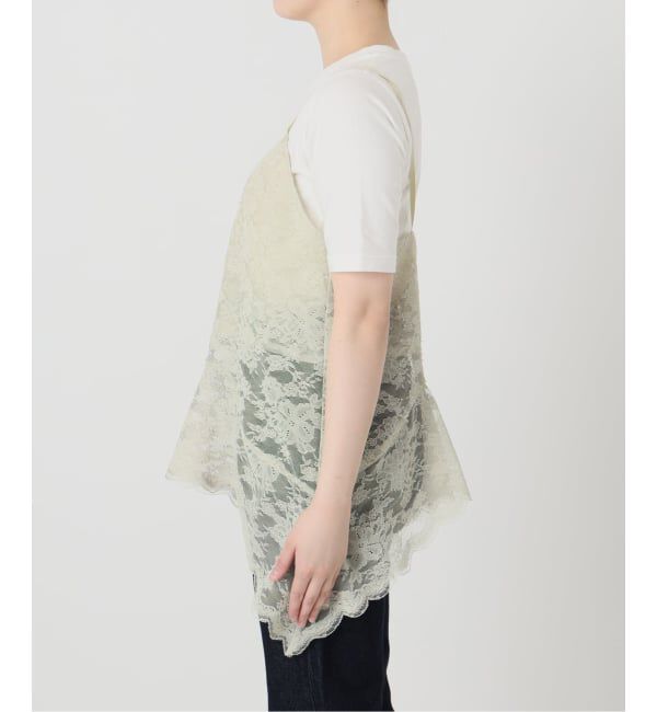 SLOBE IENA「レースペプラムキャミソール」|キャミソール|