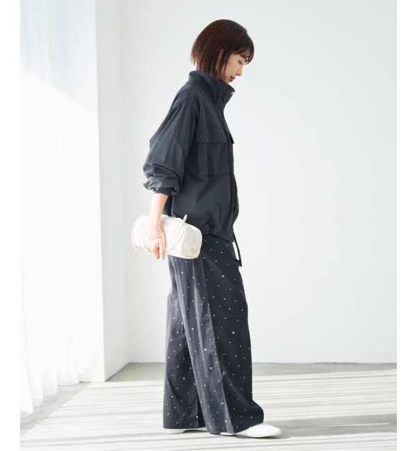 IENA「《予約》ウォッシャブルライトスタンドブルゾン」|その他|