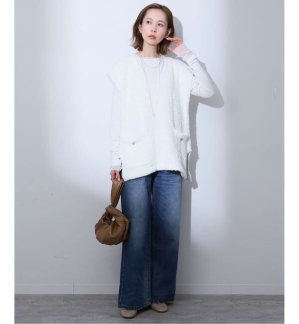 SLOBE IENA「《追加6》レイヤードスリーブロンTEE」|Tシャツ・カットソー|