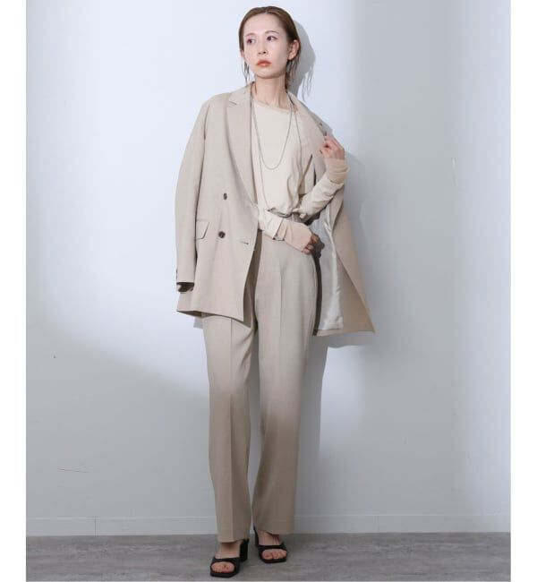 SLOBE IENA「《追加6》レイヤードスリーブロンTEE」|Tシャツ・カットソー|