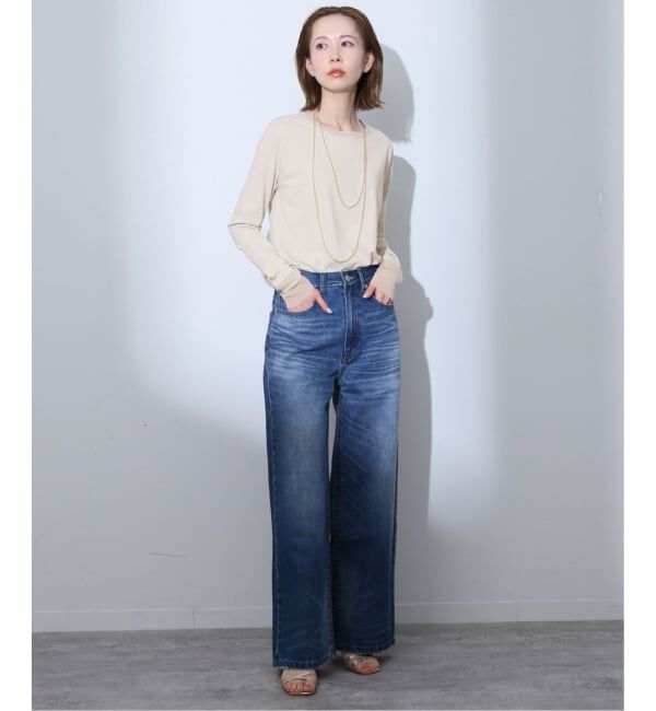 SLOBE IENA「《追加6》レイヤードスリーブロンTEE」|Tシャツ・カットソー|