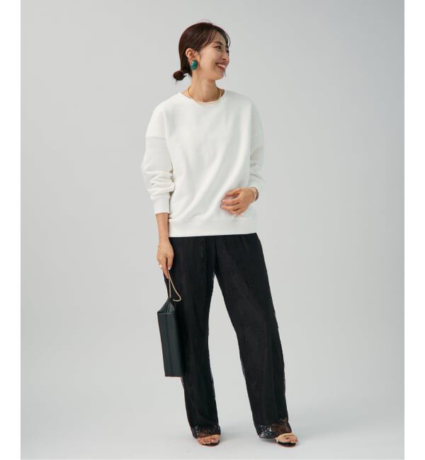 VERMEIL par iena「《予約》タンブラーパイル プルオーバー」|スウェット・ジャージ|