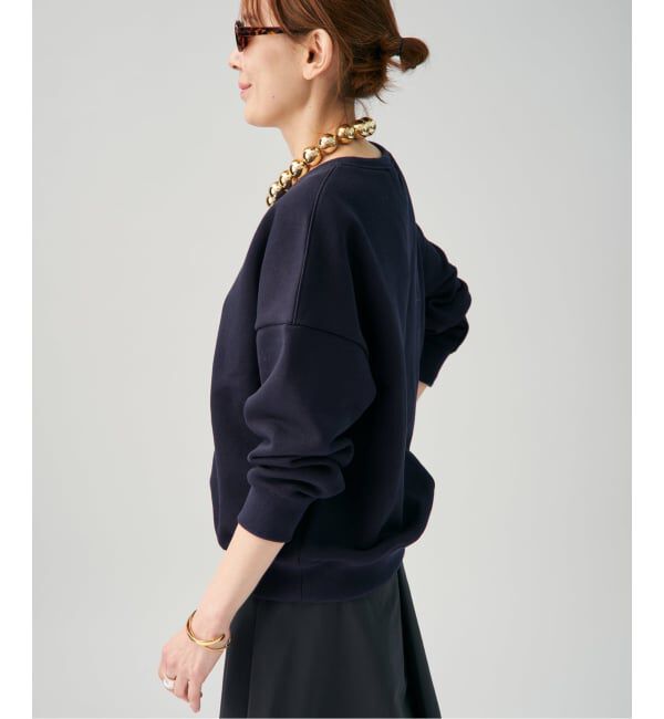 VERMEIL par iena「《予約》タンブラーパイル プルオーバー」|スウェット・ジャージ|