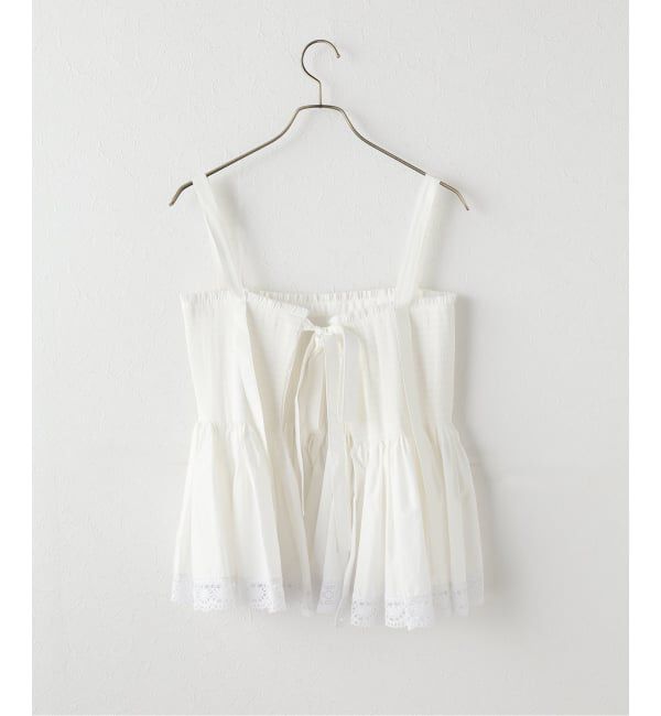 IENA LA BOUCLE「RENATA BRENHA/レナータ ブレナ  LA BOUCLE別注 GAL トップス TGA26」|キャミソール|