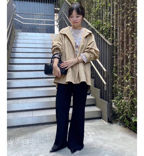 SLOBE IENA「《WEB限定/追加3予約》撥水テントラインコート」|その他|