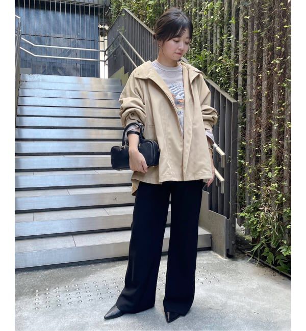 SLOBE IENA「《WEB限定/追加3予約》撥水テントラインコート」|その他|