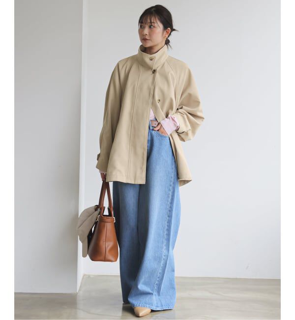 SLOBE IENA「《WEB限定/追加3予約》撥水テントラインコート」|その他|