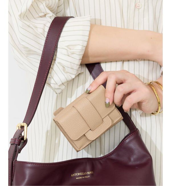 SLOBE IENA「《追加予約》tov/トーヴ SLOBE別注 ミニウォレット」|財布|