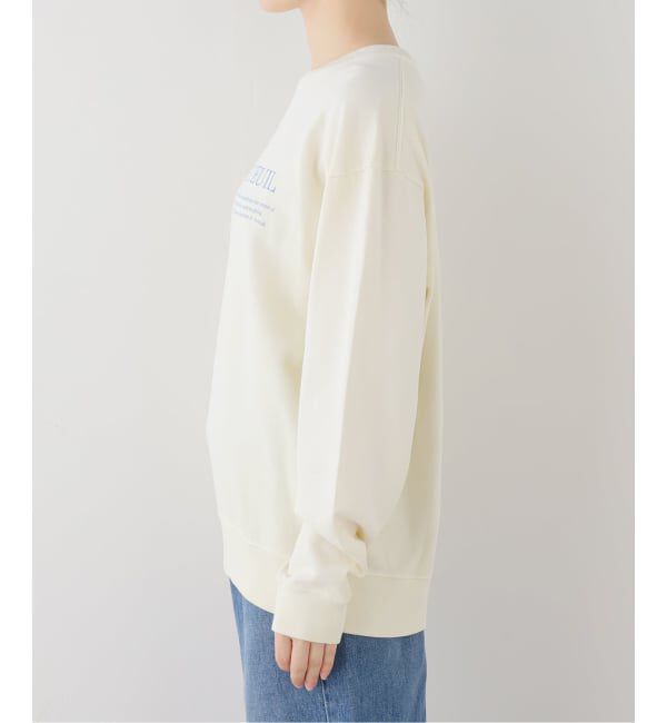 SLOBE IENA「フラッフィーテリービンテージロゴ ロングスリーブ TEE」|スウェット・ジャージ|