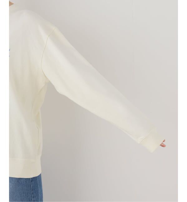 SLOBE IENA「フラッフィーテリービンテージロゴ ロングスリーブ TEE」|スウェット・ジャージ|