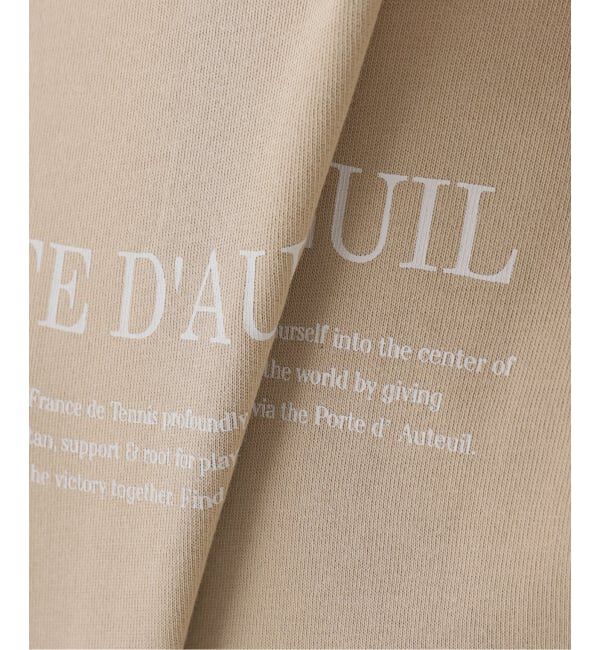 SLOBE IENA「フラッフィーテリービンテージロゴ ロングスリーブ TEE」|スウェット・ジャージ|