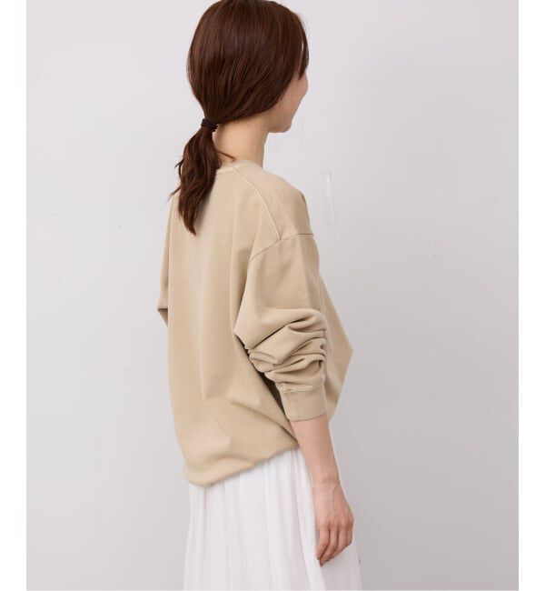 SLOBE IENA「フラッフィーテリービンテージロゴ ロングスリーブ TEE」|スウェット・ジャージ|