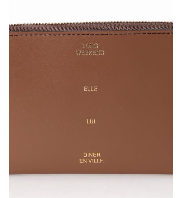 VERMEIL par iena「《予約》ORSETTO オルセット フラグメントケース W185 H95mm 1561679012」|財布|