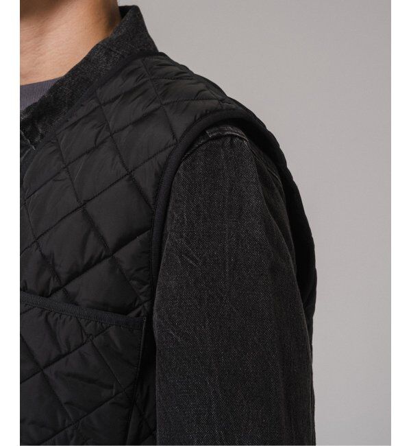 EDIFICE「Barbour for MARKAWARE & EDIFICE 別注 QUILTING VEST」|ダウン|