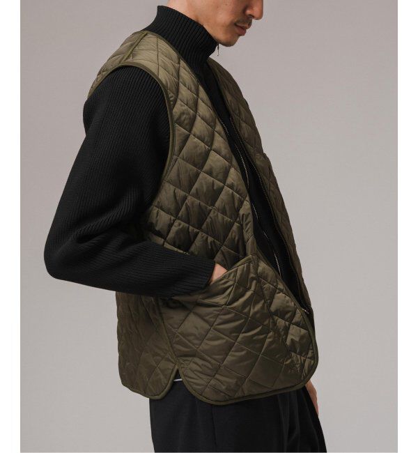 EDIFICE「Barbour for MARKAWARE & EDIFICE 別注 QUILTING VEST」|ダウン|