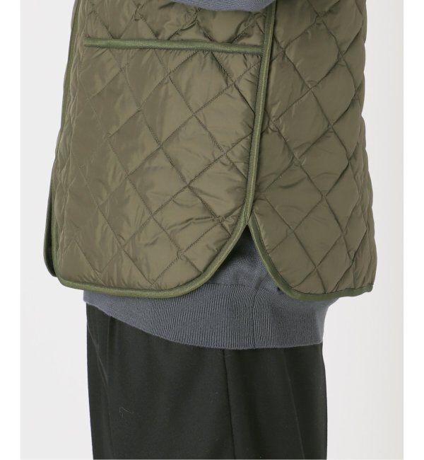 EDIFICE「Barbour for MARKAWARE & EDIFICE 別注 QUILTING VEST」|ダウン|