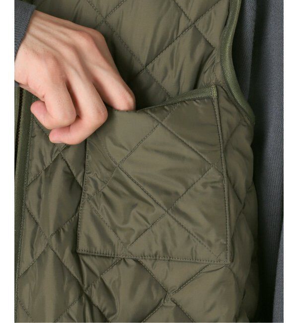 EDIFICE「Barbour for MARKAWARE & EDIFICE 別注 QUILTING VEST」|ダウン|