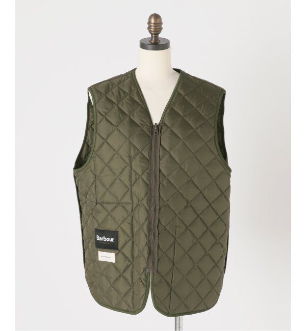 EDIFICE「Barbour for MARKAWARE & EDIFICE 別注 QUILTING VEST」|ダウン|