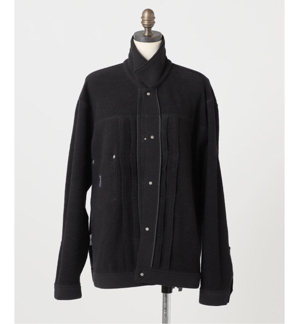 EDIFICE「LOOPWHEELER for LOWERCASE &times; POGGYTHEMAN スウェット トラッカージャケット」|スウェット・ジャージ|