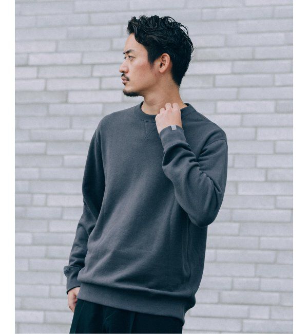 EDIFICE「【LOOPWHEELER for LOWERCASE】ライトツリウラケ ルーズフィットスウェット」|スウェット・ジャージ|