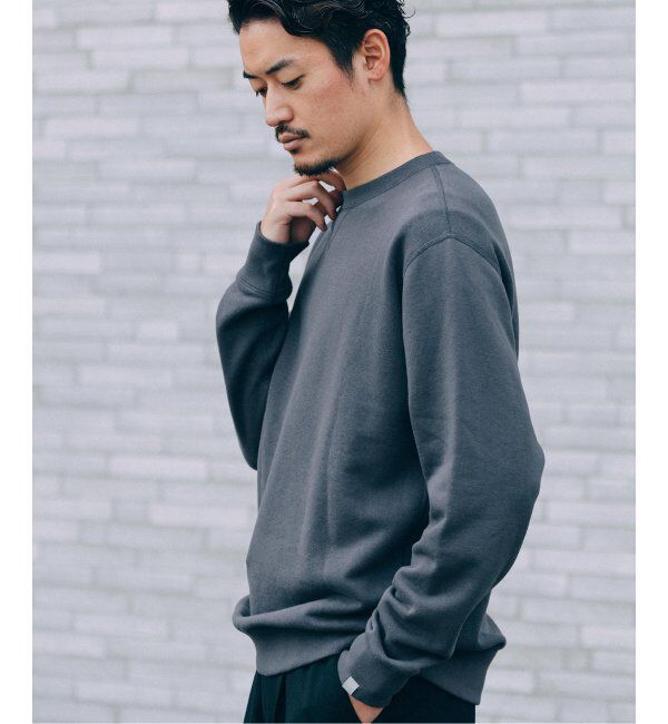 EDIFICE「【LOOPWHEELER for LOWERCASE】ライトツリウラケ ルーズフィットスウェット」|スウェット・ジャージ|