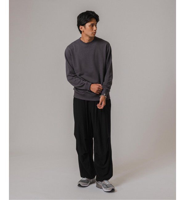 EDIFICE「【LOOPWHEELER for LOWERCASE】ライトツリウラケ ルーズフィットスウェット」|スウェット・ジャージ|