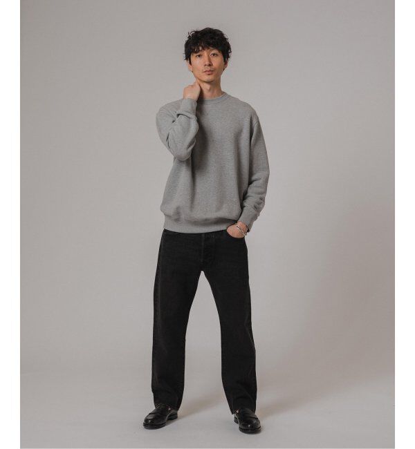 EDIFICE「【LOOPWHEELER for LOWERCASE】ライトツリウラケ ルーズフィットスウェット」|スウェット・ジャージ|